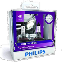 (Direct mail from Japan) Philips VisionPlus car headlight bulbs 2 pack 12362