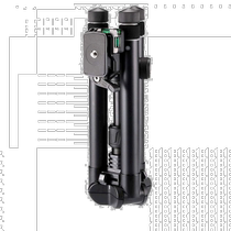 Velbon tripod ULTREK UT-53 II 6-segment leg diameter 27mm medium-sized 3-way portable pan tilt instrument