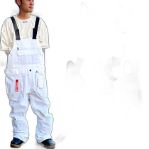 VOLCOM ROAN BIB Workwear Men and Women Waterproof Strap Pants Ski Clothes 2024