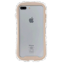 (Direct mail from Japan)HameeiFaceReflectioniPhone8Plus 7Plus reinforced mobile phone case