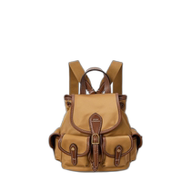 Japanese direct mail Polo Ralph Lauren womens woven plaid canvas backpack WAPOBAG013200
