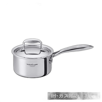 Japan direct mail Vita Craft one-hand pot 16 cm 1 8 liter IH gas compatible aluminum stainless steel