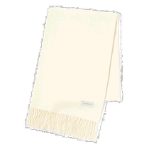 Japan direct mail TOMORROWLAND mens wool mixed cashmere tassel scarf high-quality material comfortable and durable