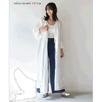 Japanese direct mail NACHU&DIARY womens 3way layered simple loose dress