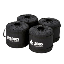 Japanese direct mail LOGOS tent weight bag 4 pieces 71661032