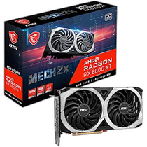 (Publipostage du Japon) Carte graphique MSI Radeon RX 6600 XT MECH 2X 8G OC VD7841 noire