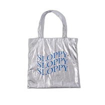 Japan direct mail WHO’S WHO gallery (SLOPPY crossbody bag) silver handbag Tote