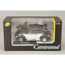 (Japan Direct Mail) International Trade Cararama Volkswagen Beetle Matte Black White 1 43 Toys
