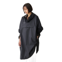 Japan Direct Mail Mizuno Mizuno Womens Simple Modern Raincoat Water Resistant Material Lightweight Foldable