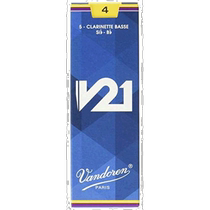 (Direct mail from Japan) Vandoren Bass Clarinet Reed V21 Hardness: 4 5 Pack Vandoren