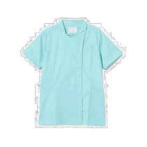 (Direct mail from Japan) Mizuno Mizuno womens medical top aqua blue classic simple simple sweat-absorbent and quick-drying