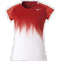 (Direct mail from Japan) Mizuno Womens Tennis Badminton Wear Quick Drying 72MA1201 Red