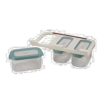 (Japan Direct Mail) Joseph Joseph Storage Container Cabinet Food Storage 900ml Light Opal 81