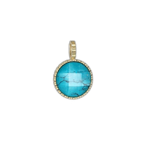 Japanese direct mail Japanese fashion Star Jewelry K10 Charm Stone Pendant No. 2JC0109