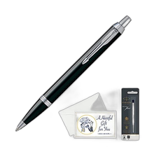 (Direct mail from Japan) Parker ballpoint pen IM black CT Chinese characters oily refill included