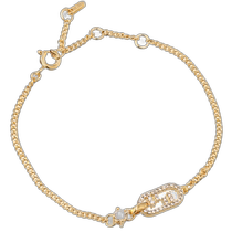 Japan direct mail FENDI bracelet FENDI OLOCK FF logo pavé OLOCK adjustable 8A