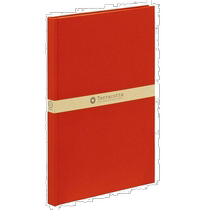 (Direct mail from Japan) Nakabayashi photo album A4 red TER-A4B-200-R high-definition waterproof large capacity