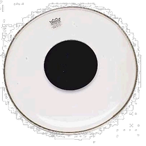 (Direct Mail from Japan) Remo Drum Set Bottom Resonance Skin Frosted Milky White Transparent Drum Head CS-13 Inch