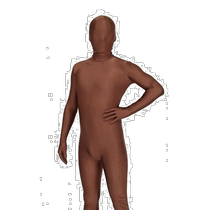 (Direct Mail from Japan) PartyCity Transparent Human Cosplay PaNtex Unisex Brown