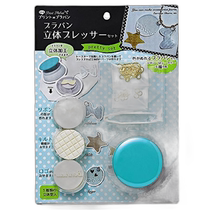 (Direct Mail from Japan) Kutsuwa Work Supplies Rubber Three-dimensional Pendant Material Pack Bow Tie PT112