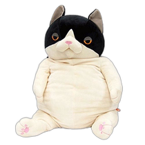(JAPAN DIRECT MAIL) SHINADA GLOBAL Soft cute little cat plush paparazzi bicolor cat XL MONE-08