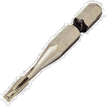 (Direct mail from Japan) SK11 hexagonal shaft screw cutting contact metal head with instructions silver