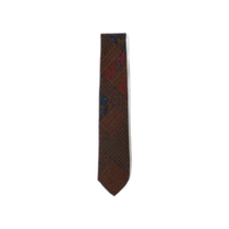 Japan direct mail BEAMS PLUS mens cosmos pattern wool blended silk tie elegant color and fun