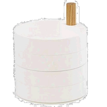 (Direct mail from Japan) YAMAZAKI Yamazaki spiral jewelry storage box 4 layers white 3408 round simple