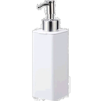 (Direct mail from Japan) Yamazaki Industrial push-type liquid dispensing bottle W5 5XD7XH19 5cm white 250ml