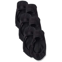 (Direct mail from Japan) Okamoto Womens Crew Socks 3 Pairs Black 21-23cm