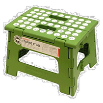 (Direct mail from Japan) Kikkerland pedal stool green foldable portable splicing ZZ12-G
