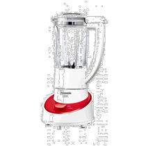 (Direct Mail from Japan) Panasonic Food Blender Black Hard Titanium Coated Knife 1000ml 100V