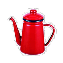 (Direct Mail from Japan) Pearl Metal Coffee Kettle 1 1L Induction Cooker Available Red HB-5479