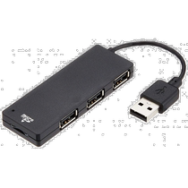 (Direct mail from Japan) ELECOM USB2 0 hub 4 ports can be plugged into microSD black