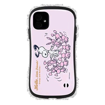 (Japan Direct Mail) HameeiFaceiPhone11 Mobile Phone Shell History Nubi with rabbit pink