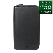Direct mail from Japan TUMI wallet mens round zipper long wallet NASSAU wraparound zipper travel money