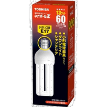 (Direct mail from Japan) Toshiba TOSHIBA fluorescent lamp bulb ZD type 60W type interface diameter 17mm warm color