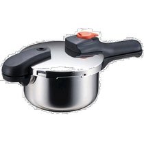 (Direct mail from Japan) PEARL METAL pot single handle adjustable pressure cooker pressure cooker with recipe