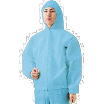 Japan direct mail Japan direct purchase TRUSCO non-woven disposable protective clothing hooded jacket S size blue TPC F