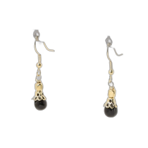 Japan Direct Mail CAYHANE Womens Indian Style Glass Drop Earrings IIBZ4214