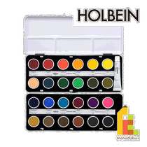 Holbein cake color transparent 24 color set
