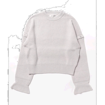 Japanese direct mail MISCH MASCH womens adjustable cuff mid-length sweater in spring elegant colors