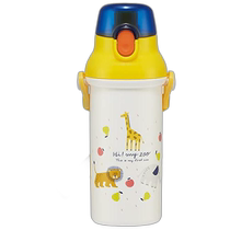 (Direct mail from Japan) Skater childrens plastic water bottle 480ml antibacterial zoo PSB5SAN