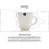 Japan direct mail ARABIA koko Mug 0 35L grocery fashion Popularity Mark Cup Coffee Cup