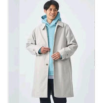 Japanese direct mail green label relaxing mens multifunctional pocket nylon twill waterproof wind