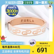 Self-operated｜FURLA ARCH BANGLE L size stainless steel FJ0125BTL pink gold accessories FURLA