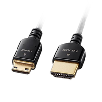 (Direct mail from Japan) Sanwa Mountain Industry Ethernet High Speed ​​HDMI Mini Cable Black 2m KM-HD22