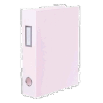 (Japan Direct Mail) Nakabayashi Home Goods Book Style Containing Box B5 Pink