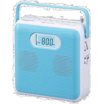 (Direct Mail from Japan) Ohm AudioComm Radio CD Player Blue RCR Stereo