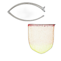 Japan direct mail Daiwa Isobama frame with net (A) 4-45